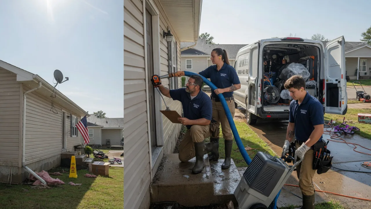 Ceiling Water Damage Restoration in Potter, WI near me